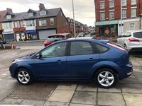 Used Ford Focus Zetec 2009 Blue Hatchback