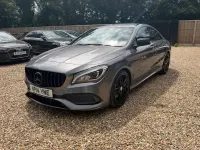 Used Mercedes CLA220 AMG line 177 HP (130 kW) 2017 Grey Sedan