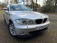 Used BMW 118 129 HP (94 kW) 2006 Silver Hatchback