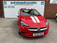 Used Vauxhall Corsa 75 HP (55 kW) 2016 Red Hatchback
