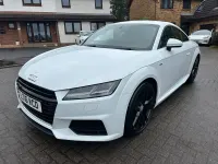 Begagnad Audi TT S-Line 184 HK (135 kW) 2016 Vit Sportkupé