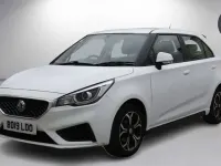 Used MG MG3 Excite 106 HP (77 kW) 2019 White Hatchback