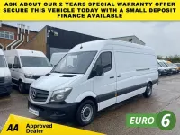 Used Mercedes Sprinter 140 HP (102 kW) 2017 White Van