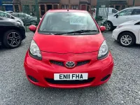 Used Toyota Aygo 68 HP (50 kW) 2011 Red Hatchback