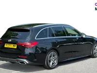 Used Mercedes C200 AMG line 200 HP (147 kW) 2025 Black Estate