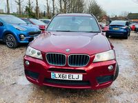 Begagnad BMW X3 M Sport 2012 Röd SUV