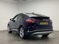 Used Audi Q4 e-tron S-Line 150 kW (204 HP) 2023 Blue SUV