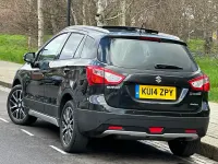 Usado Suzuki SX4 S-Cross SZ5 120 CV (88 kW) 2014 Negro Utilitario