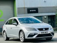 Used Seat Leon ST FR 125 HP (91 kW) 2018 Silver Estate