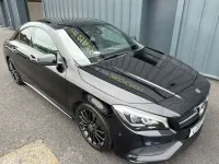 Used Mercedes CLA200 AMG line 2019 Black Coupe