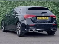 Used Mercedes A200 AMG line 150 HP (110 kW) 2020 Black Hatchback