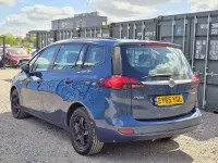 Second-hand Vauxhall Zafira 140 CP (102 kW) 2015 Albastru Monovolum