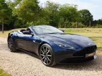 Used Aston Martin DB11 535 HP (393 kW) 2021 Blue Cabriolet