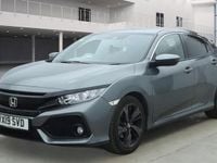 Used Honda Civic SR 126 HP (92 kW) 2019 Polished metal grey Hatchback