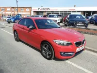 Used BMW 218 Sport Line 2016 Red Coupe