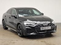 Used Audi A3 S-Line 150 HP (110 kW) 2025 Black Sedan