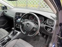 Begagnad VW Golf VII GT 2018 Blå Halvkombi