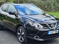 Used Nissan Qashqai N-Connecta 116 HP (85 kW) 2017 Black SUV