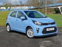 Used Kia Picanto 2021 Blue Hatchback