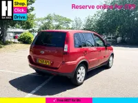 Used Ford Fusion 101 HP (74 kW) 2008 Red Hatchback