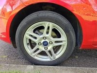 Used Ford Fiesta Zetec 2013 Red Hatchback