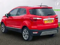 Used Ford Ecosport Titanium 101 HP (74 kW) 2018 Red SUV