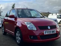Used Suzuki Swift GLX 101 HP (74 kW) 2009 Red Hatchback