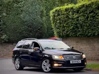 Used VW Passat R-line 140 HP (102 kW) 2014 Black Estate
