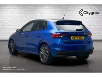 Used Skoda Fabia Design Edition 85 HP (62 kW) 2025 Race blue metallic graphite grey metallic Hatchback