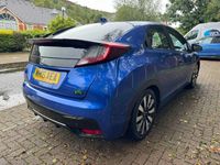Used Honda Civic SE Plus 140 HP (102 kW) 2016 Blue Hatchback