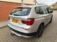 Used BMW X3 184 HP (135 kW) 2013 Silver SUV