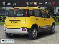 Used Fiat Panda Cross Cross 90 HP (66 kW) 2018 Yellow Hatchback