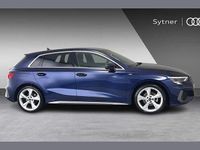 Used Audi A3 S-Line 147 HP (108 kW) 2023 Blue Sedan