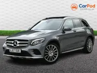 Used Mercedes GLC220 AMG Line Premium 170 HP (125 kW) 2018 Grey SUV
