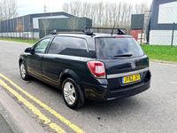 Used Vauxhall Astra Sportive 125 HP (91 kW) 2012 Black Van