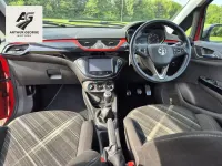 Used Vauxhall Corsa Edition 90 HP (66 kW) 2015 Red Hatchback