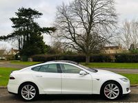 Used Tesla Model S 278 kW (379 HP) 2014 White Hatchback