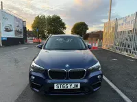 Used BMW X1 Sport Line 150 HP (110 kW) 2016 Blue SUV