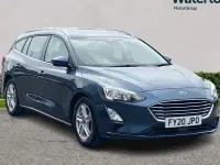 Used Ford Focus Zetec 125 HP (91 kW) 2020 Blue Estate