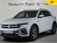 Used VW T-Roc R-line 150 HP (110 kW) 2022 White SUV
