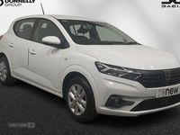 Used Dacia Sandero Comfort 100 HP (73 kW) 2022 White Hatchback