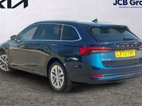 Used Skoda Octavia SE L 150 HP (110 kW) 2023 Blue Estate