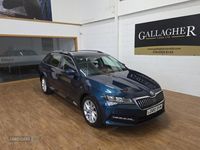 Used Skoda Superb SE 150 HP (110 kW) 2020 Blue Estate
