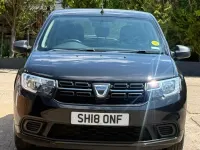 Used Dacia Sandero Ambiance 2018 Black Hatchback
