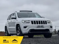 Used Jeep Grand Cherokee Overland 2017 White SUV