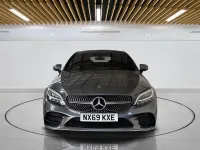 Used Mercedes C300 AMG line 245 HP (180 kW) 2019 Grey Coupe