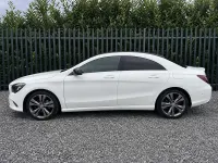 Used Mercedes CLA180 122 HP (89 kW) 2016 White Coupe