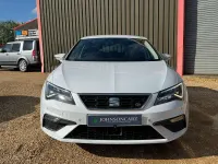 Used Seat Leon FR 150 HP (110 kW) 2019 White Hatchback