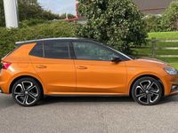 used Skoda Fabia 1.0 TSI 110ps DSG Monte Carlo Hatch **Pheonix Orange with Upgrade Wheels**