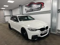 Begagnad BMW 320 M Sport 2016 Vit Sedan